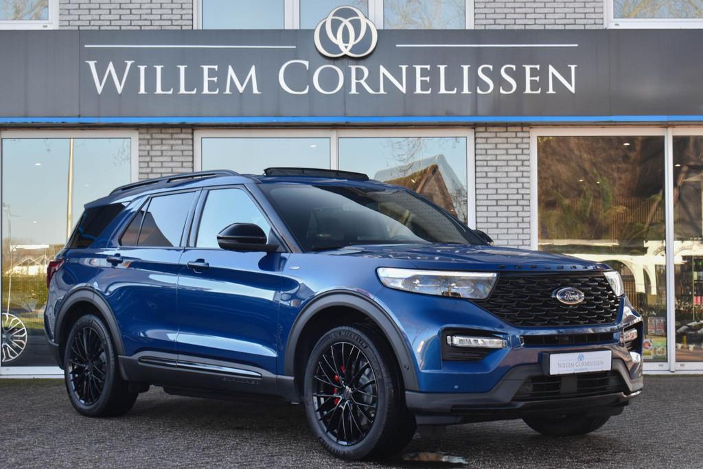 Ford Explorer 3.0 V6 EcoBoost PHEV ST-Line 7-Pers Pano B&O T, Auto's, Ford, Automaat, 14 kWh, Bedrijf, 2956 cc