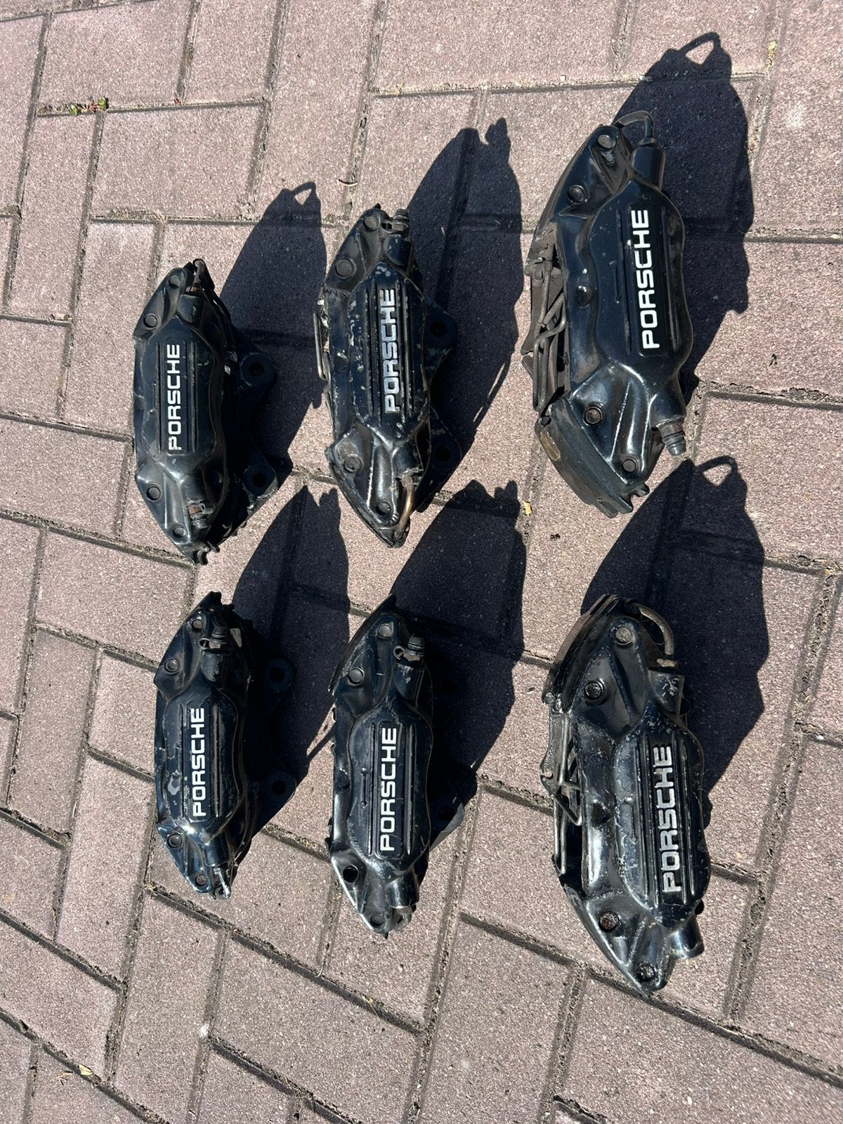 Porsche Brembo remklauwen, Ophalen, Porsche