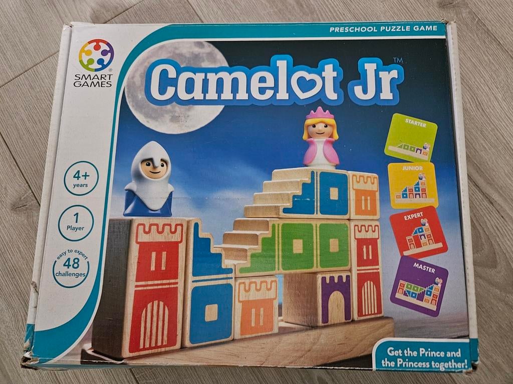 SmartGames Camelot Jr. Puzzelspel, Ophalen of Verzenden, Zo goed als nieuw, Bouwen