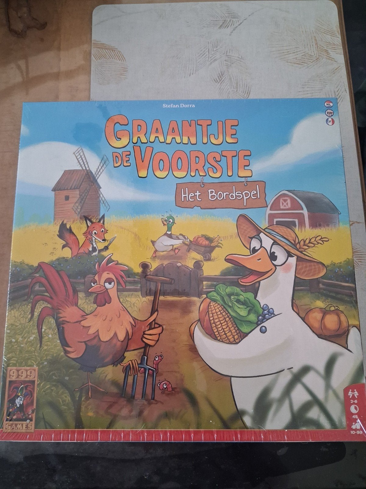 Graantje de Voorste - Het Bordspel (Nieuw in seal), Vijf spelers of meer, Ophalen of Verzenden, Nieuw, 999 Games