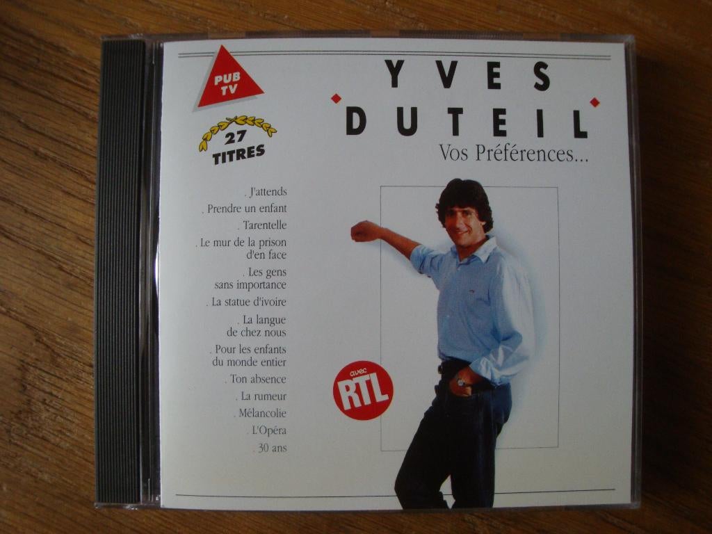Yves Duteil - Vos Preferences..., Ophalen of Verzenden, Zo goed als nieuw