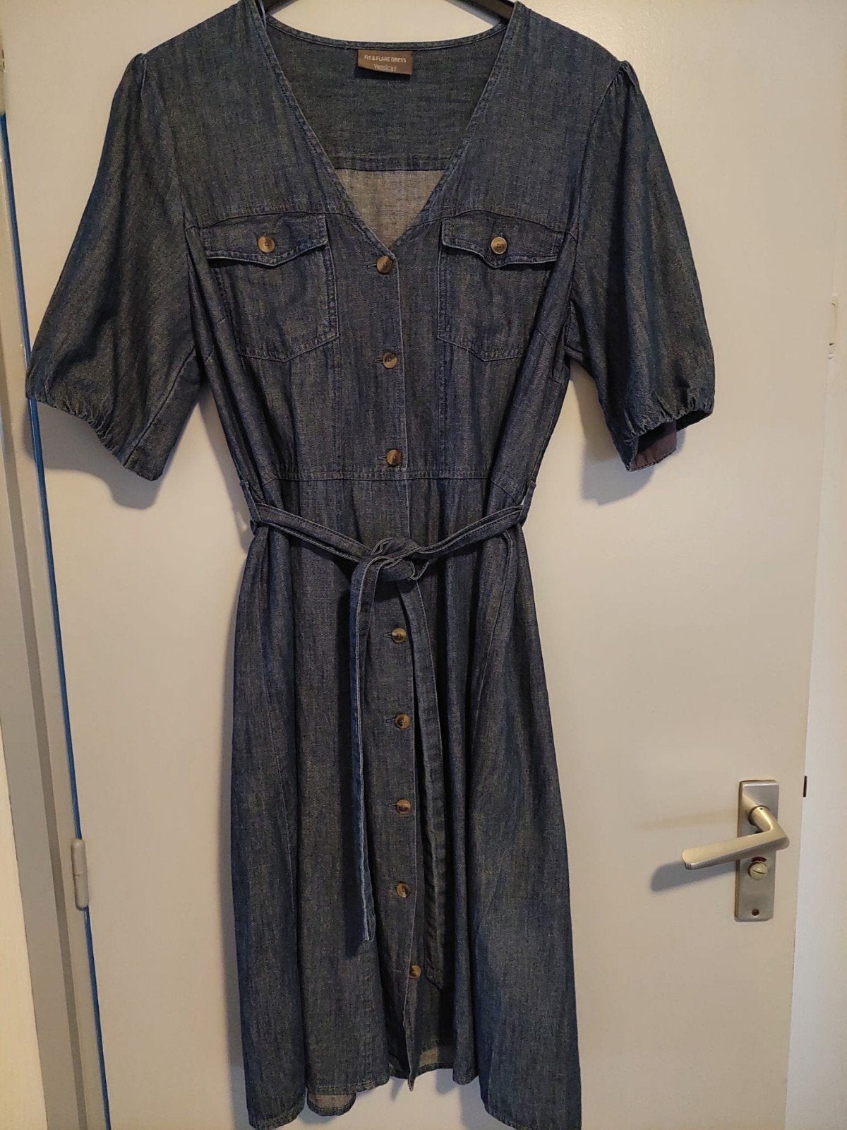 Yessica Fit & Flare spijkerjurk - Maat 42, Ophalen of Verzenden