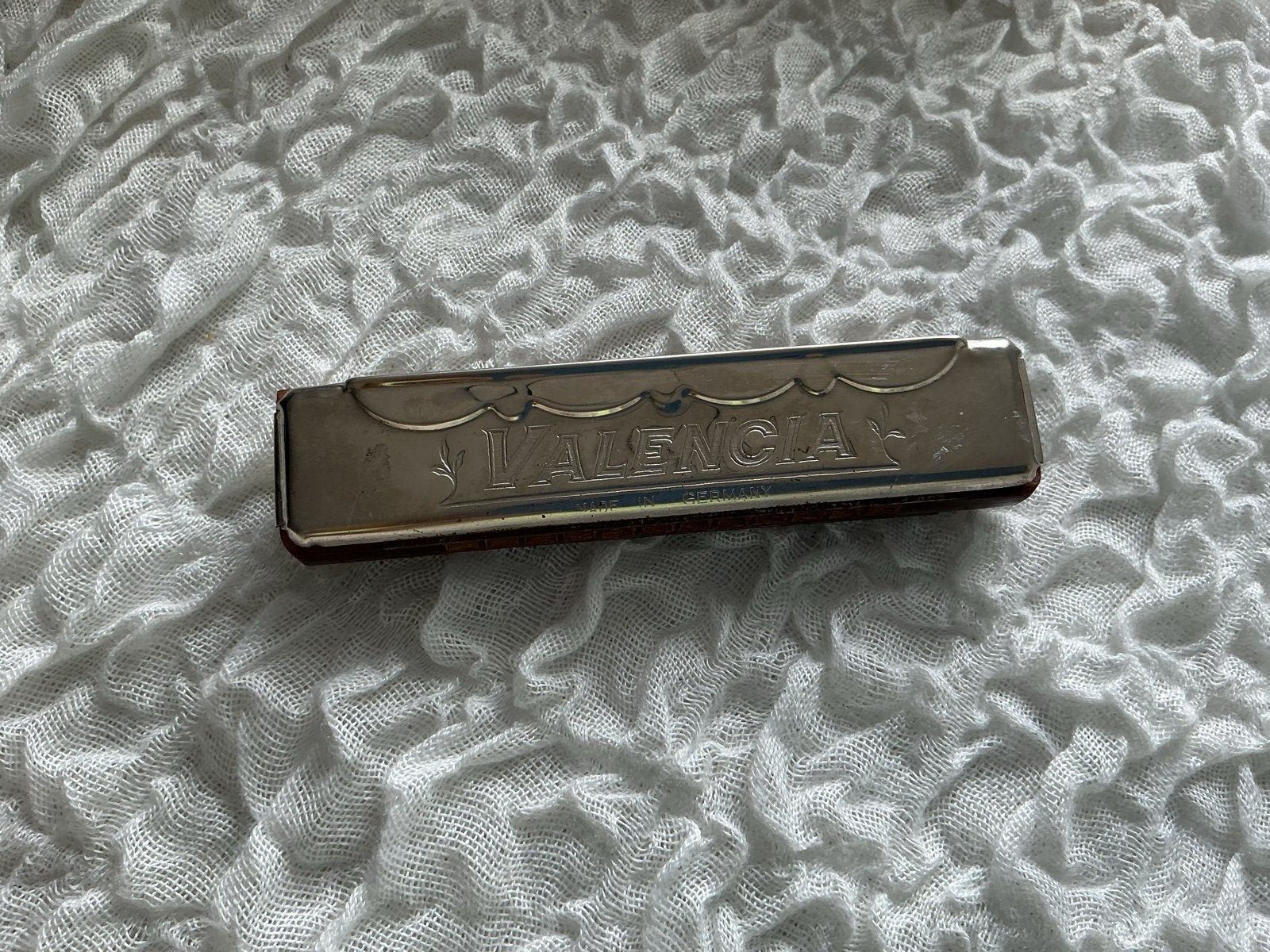 Vintage Valencia Mondharmonica - Made in Germany, Muziek en Instrumenten, Ophalen of Verzenden, Gebruikt, Diatonisch, Overige typen