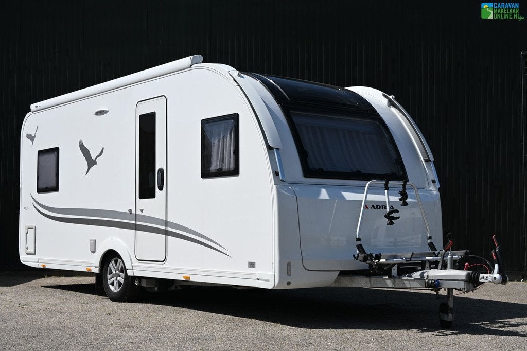 Adria Adora 522 UP Mover Cass.luifel Airco Voortent Fietsdr, Rondzit, Bedrijf, Kachel, Adria