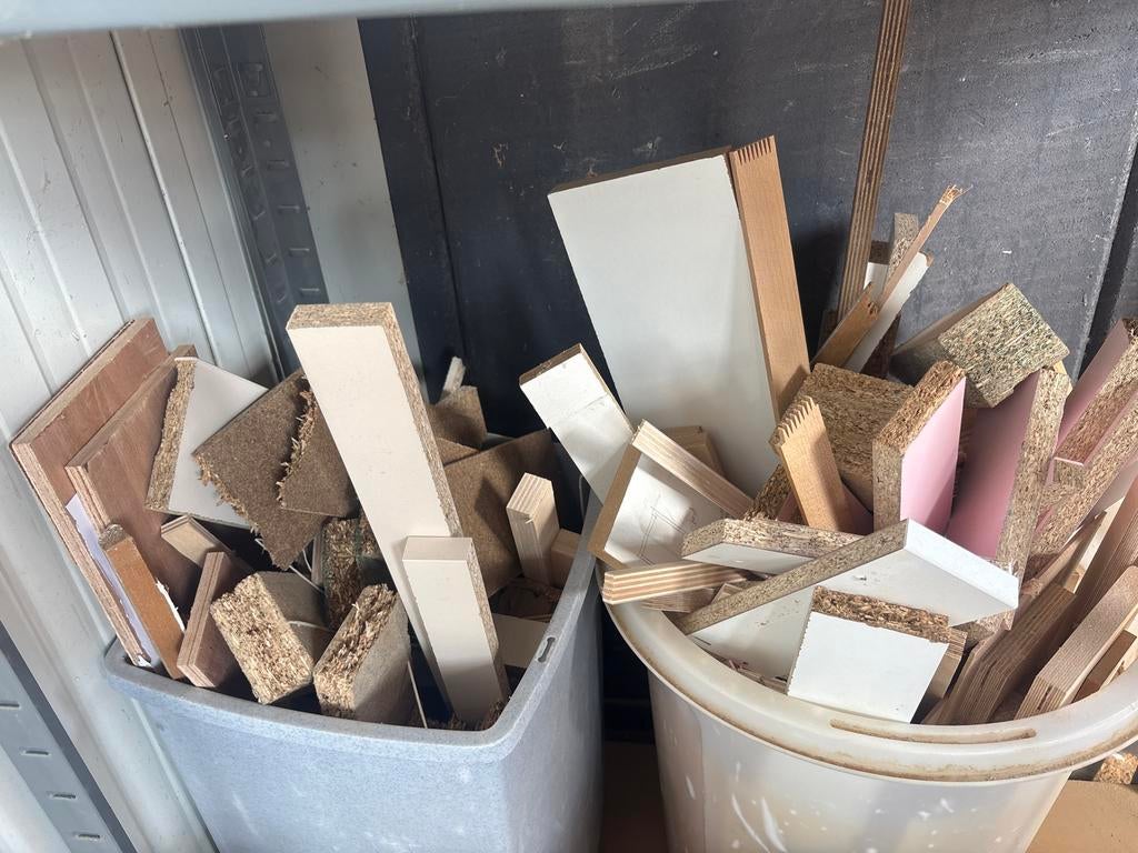 Partij rest hout gratis, Minder dan 3 m³, Ophalen of Verzenden, Overige houtsoorten