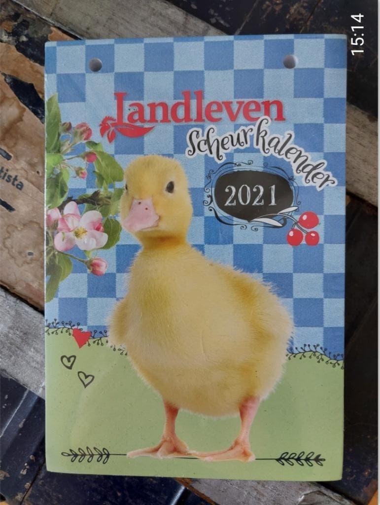 Landleven scheurkalender 2021, Nieuw nog in de verpakking, Ophalen of Verzenden, Dagkalender, Nieuw