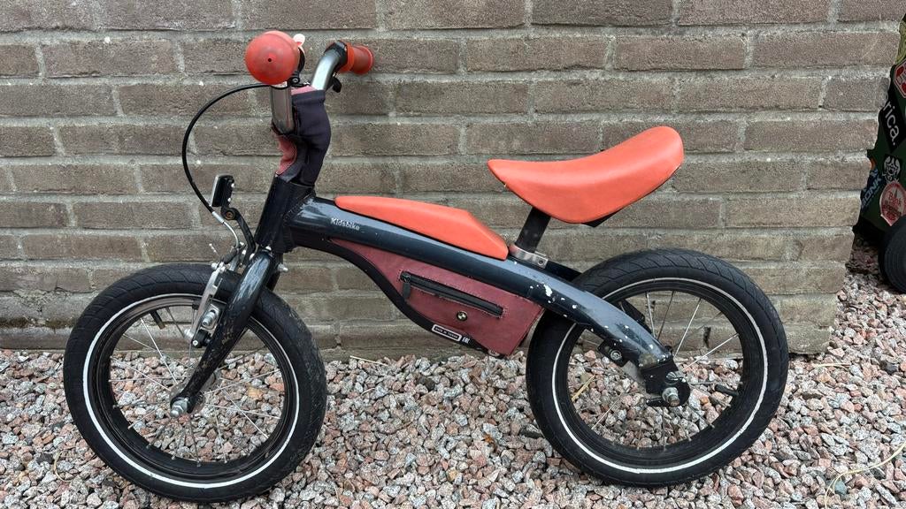 BMW kidsbike Loopfiets 14 inch - Gebruikt, Super Leuk!, Ophalen, Gebruikt, Minder dan 16 inch