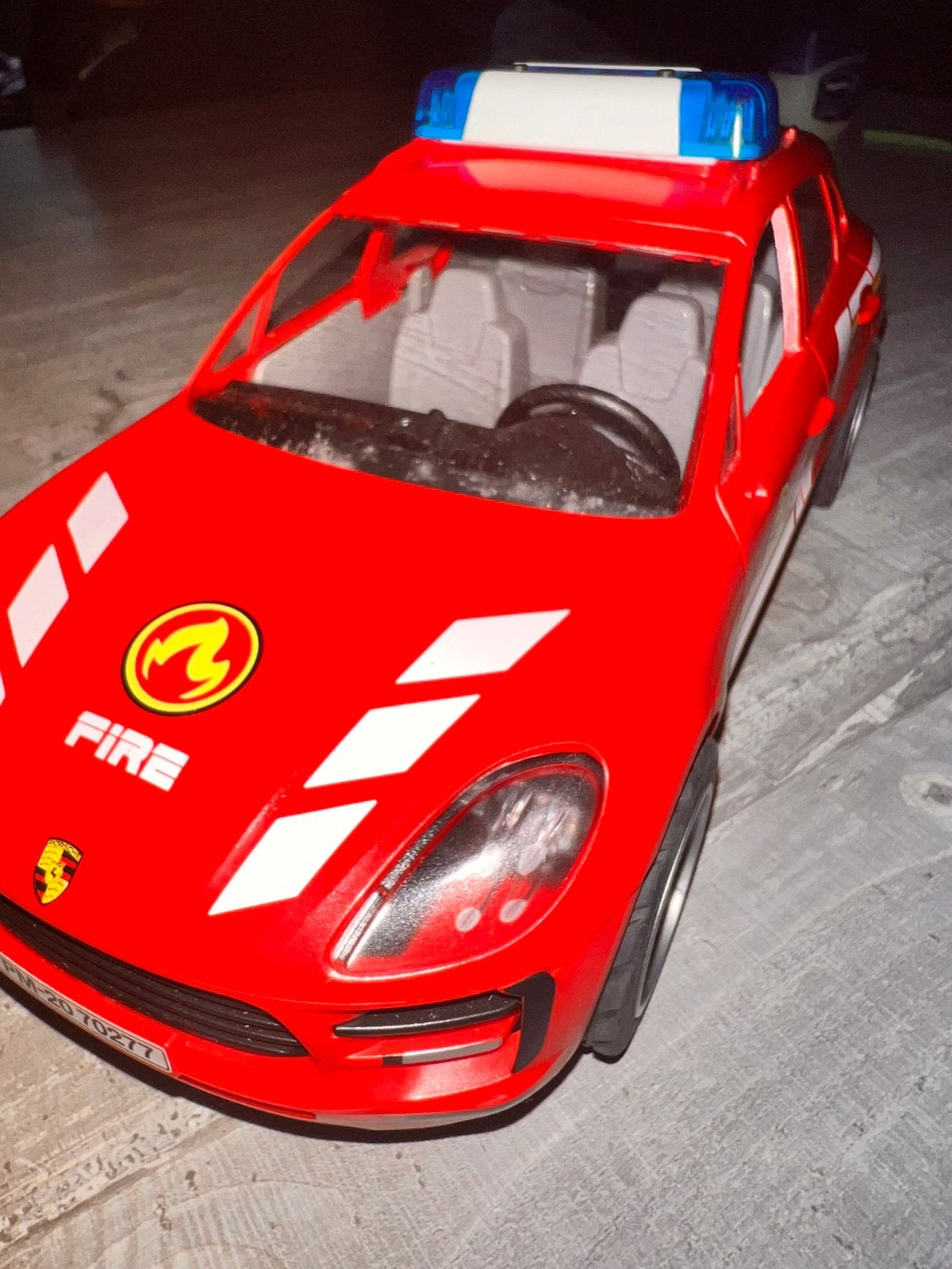 Brandweer Playmobil Porsche
