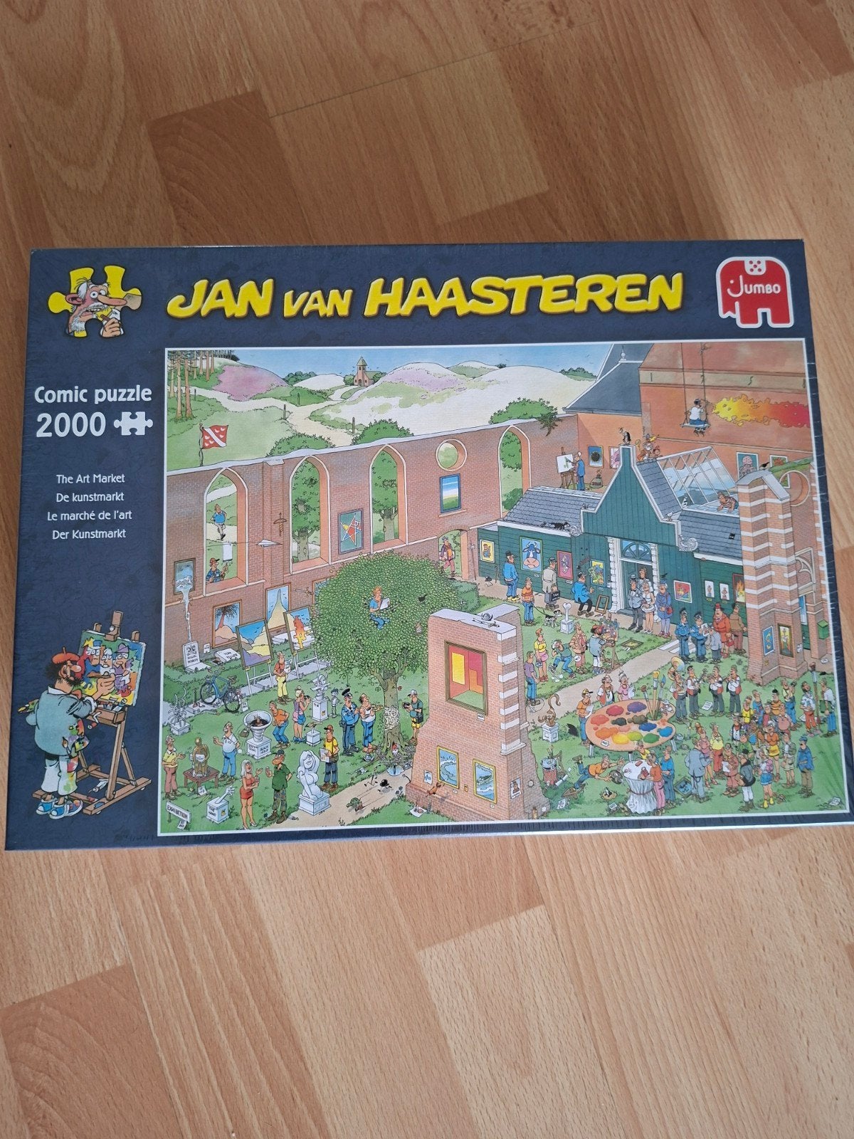 Jan van Haasteren - De Kunstmarkt - 2000 stukjes - Nieuw, Ophalen, Meer dan 1500 stukjes, Nieuw, Legpuzzel