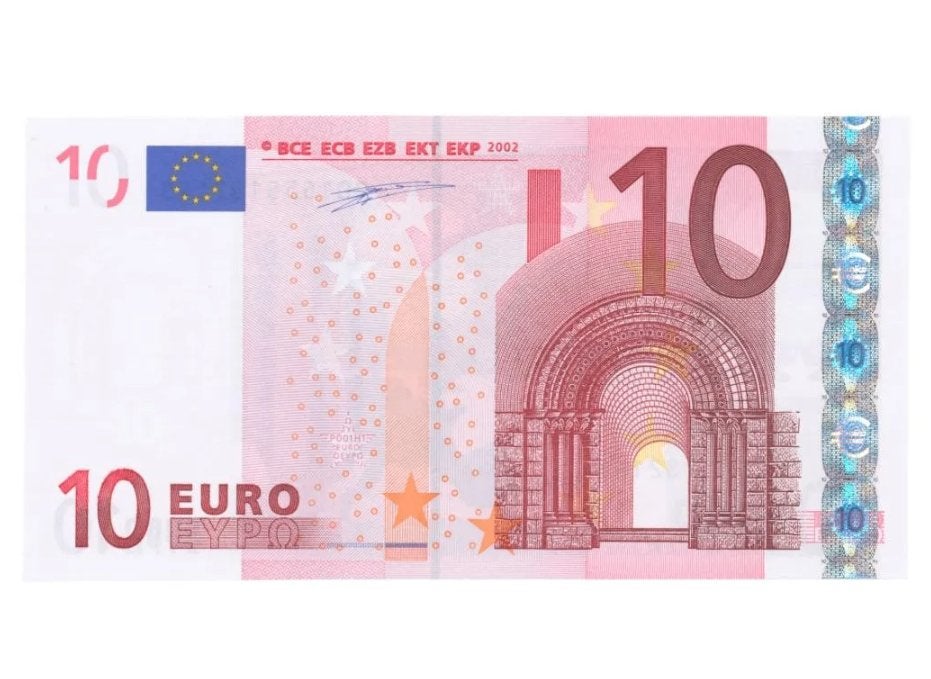 Nederland 10 euro 2002 Willem F. Duisenberg UNC, Ophalen of Verzenden, Euro's, Los biljet
