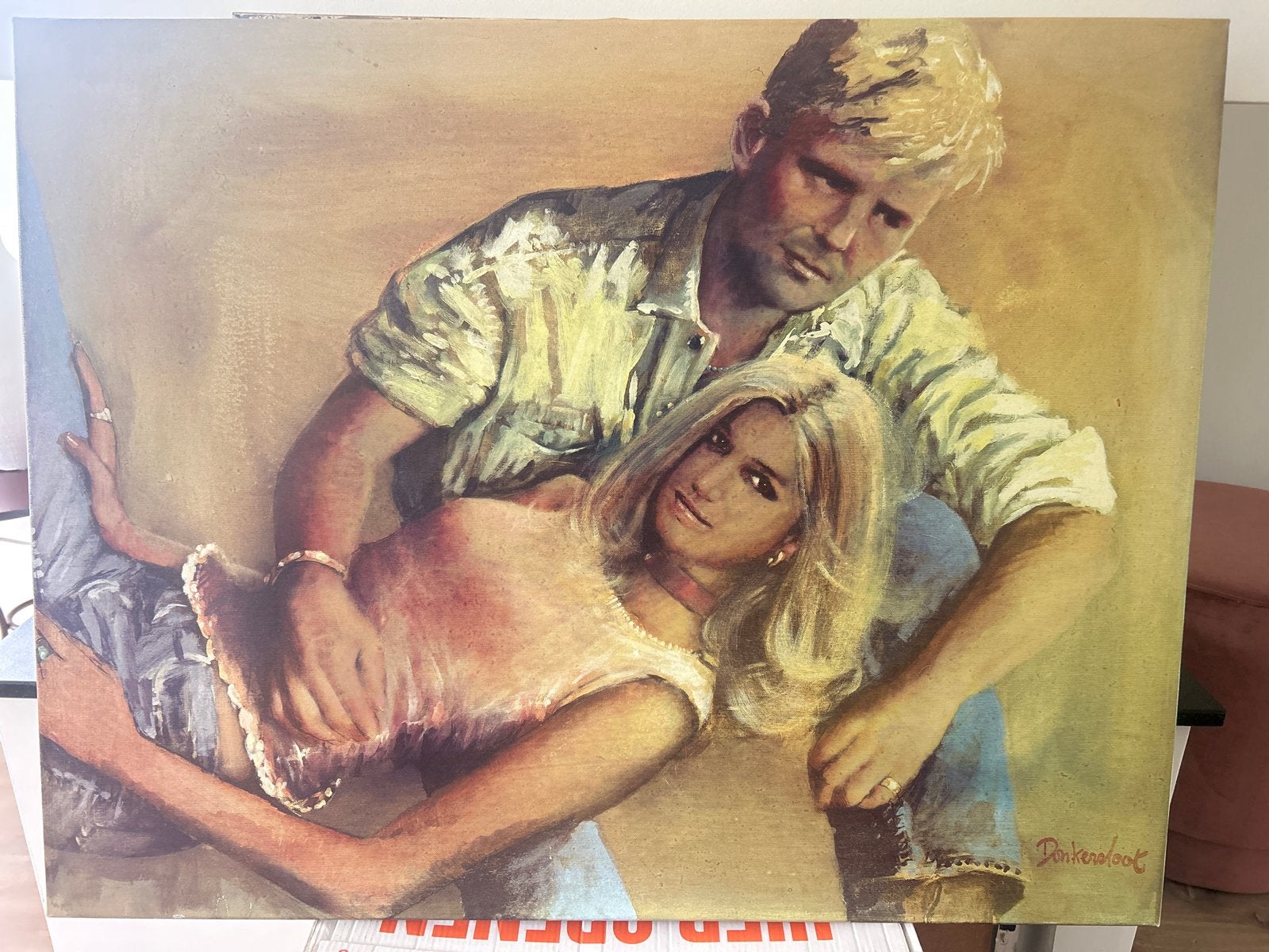 Giclée Alexander en Maxima-gesigneerd Donkerloot, Antiek en Kunst, Ophalen of Verzenden