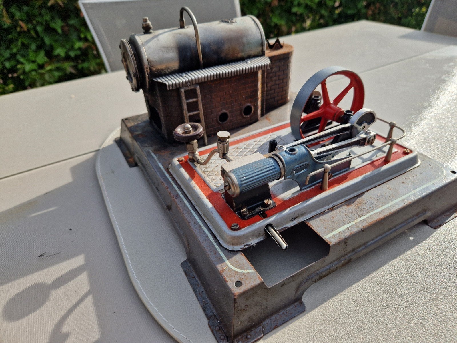 Wilesco D16 Stoommachine uit de jaren '60 - Zoals gezien, Ophalen of Verzenden, Gebruikt