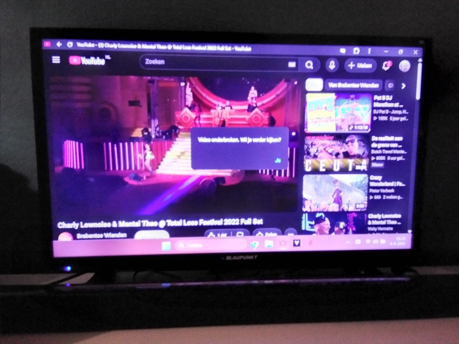 goedwerkende platte blaupunkt tv 32 inch, Overige merken, 50 Hz, Nieuw, Full HD (1080p)