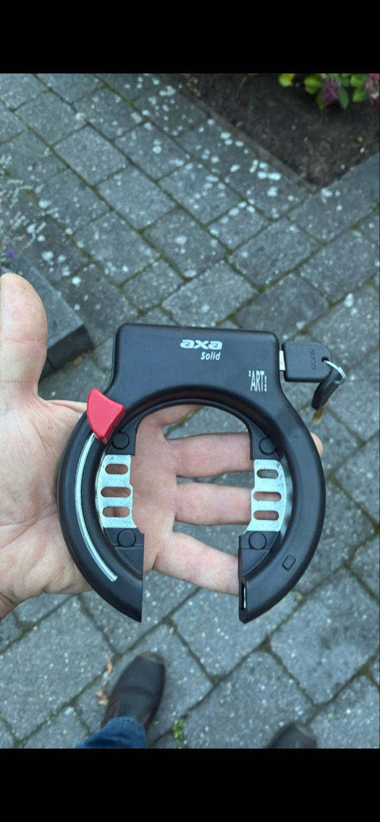 Nieuw AXA Solid ART Ringslot, Ophalen of Verzenden, Nieuw, Ringslot