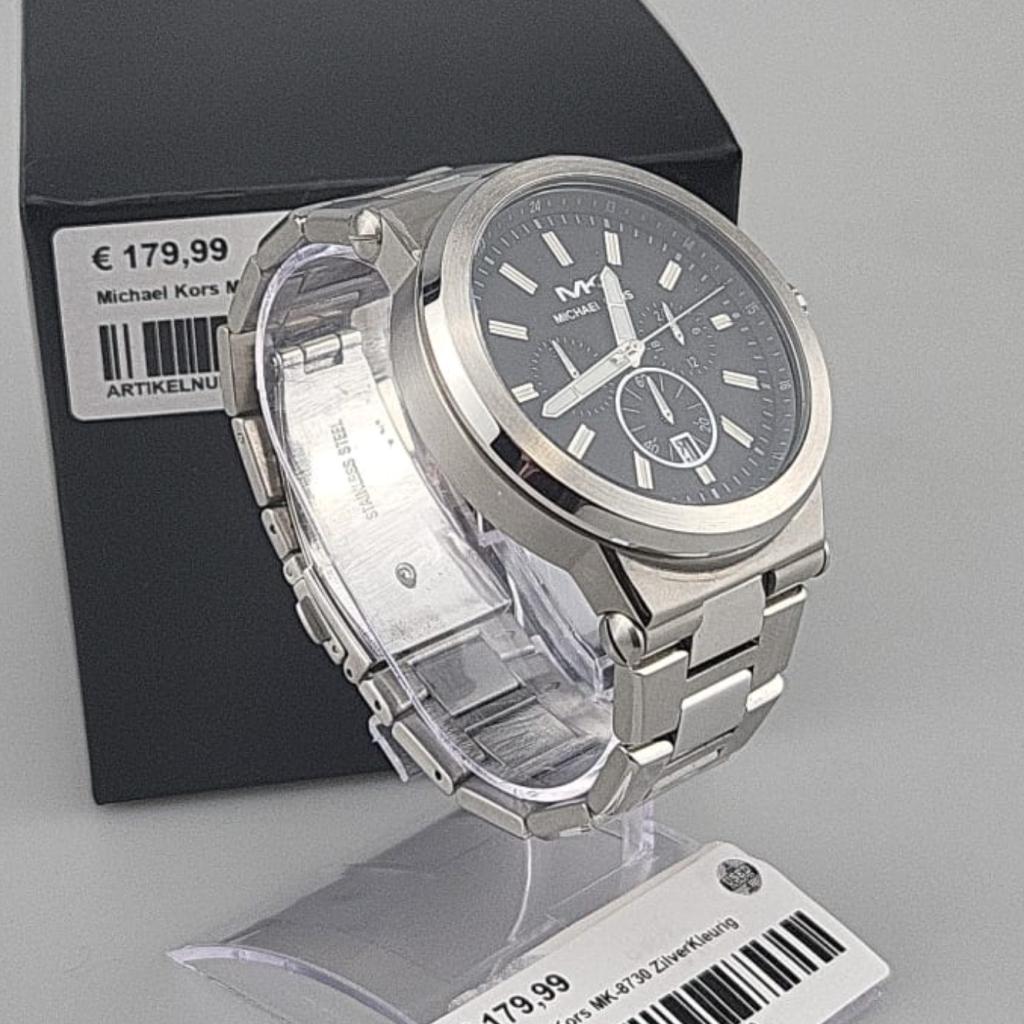 Michael Kors MK-8730 ZilverKleurig, Michael Kors, Gebruikt, Support@michaelkors.com, 11 West 42nd Street
New York, NY 10036
United States