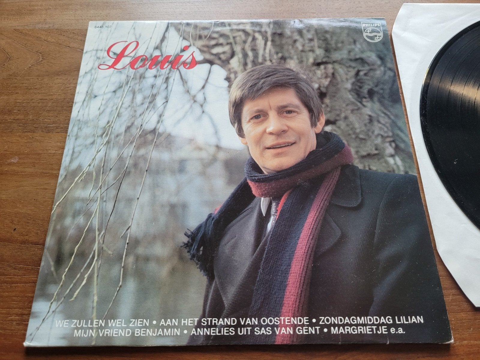 Louis Neefs - LP België met uniek blauw label, LP, Gebruikt, Originele persing, Ophalen of Verzenden