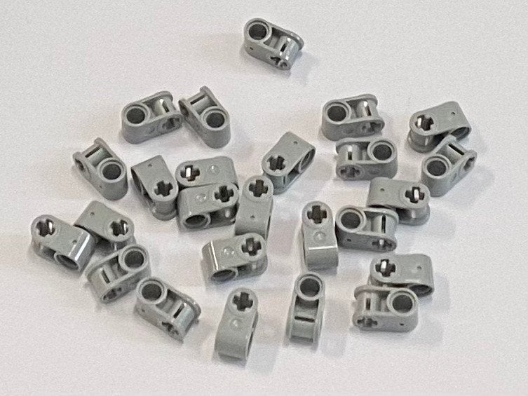 Partij Lego 25x haakse Axle en Pin connector diverse kleuren, Overige thema's, Lego, Nieuw, Ophalen of Verzenden