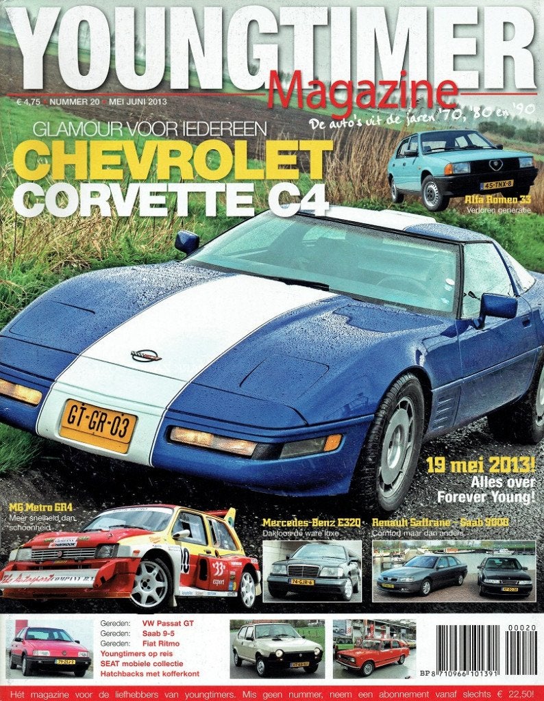 Youngtimer Magazine 2013 nr. 20 (o.a. Mercedes E 320 Cabrio), Verzenden, Gelezen, Algemeen