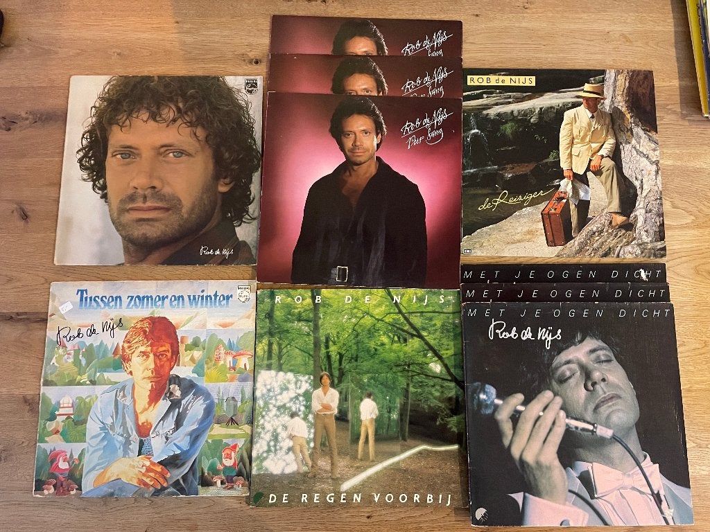 C671 Vinyl LP Verzameling Rob de Nijs, LP, Gebruikt, Ophalen of Verzenden, Levenslied of Smartlap