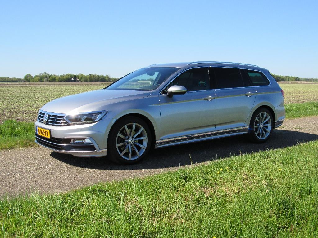 Volkswagen Passat 1.4 TSI 110KW ACT Variant DSG 2018 R-line, Auto's, 4 cilinders, Leder, 19 km/l, Particulier