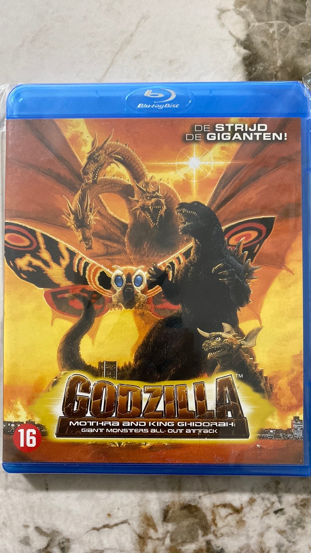 Godzilla blu ray NL versie, Ophalen of Verzenden, Zo goed als nieuw