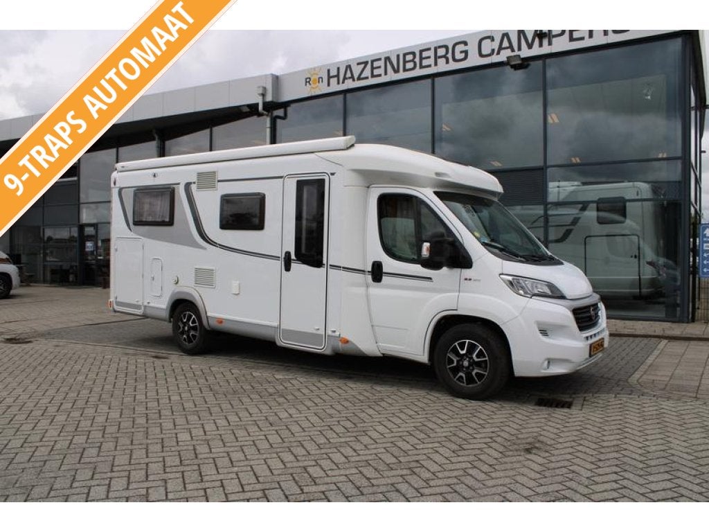 LMC T 662 9 G Tronic AUTOMAAT enkele bedden (74, Caravans en Kamperen, Campers, Automaat, Fiat, Tot en met 2, Bedrijf