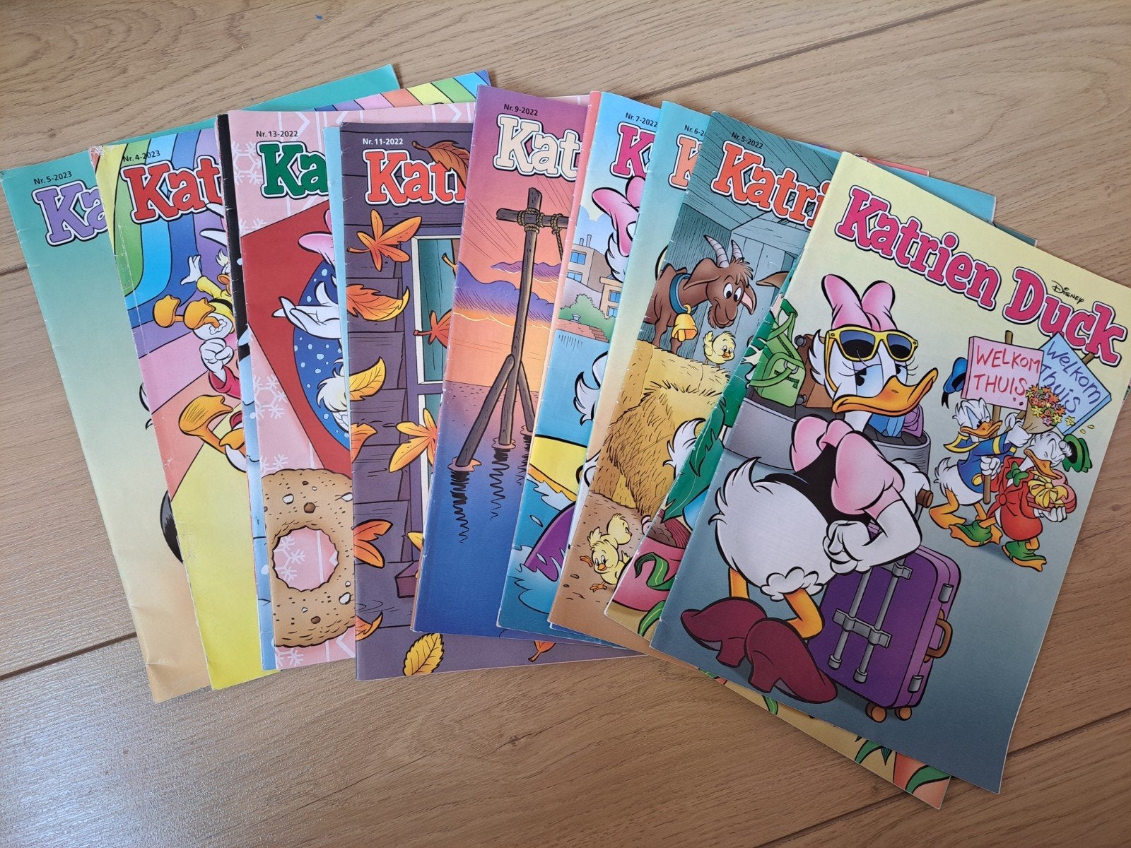 Katrien duck tijdschriften uit 2022 en 2023, Boeken, Ophalen, Gelezen, Overige typen