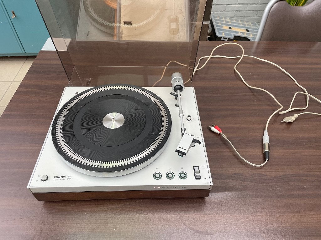 Philips 212 Electronic Platenspeler, Ophalen, Gebruikt, Platenspeler, Philips