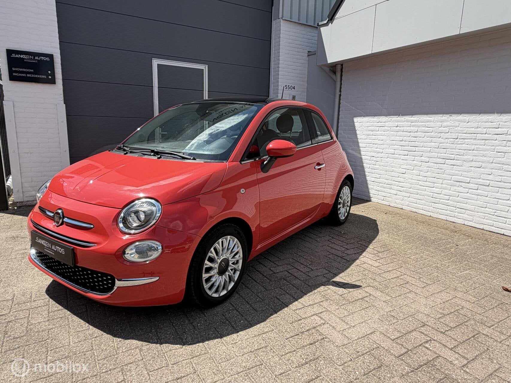 Fiat 500 0.9 TwinAir Turbo Lounge Pano Clima, Auto's, Voorwielaandrijving, Gebruikt, 905 kg, Origineel Nederlands