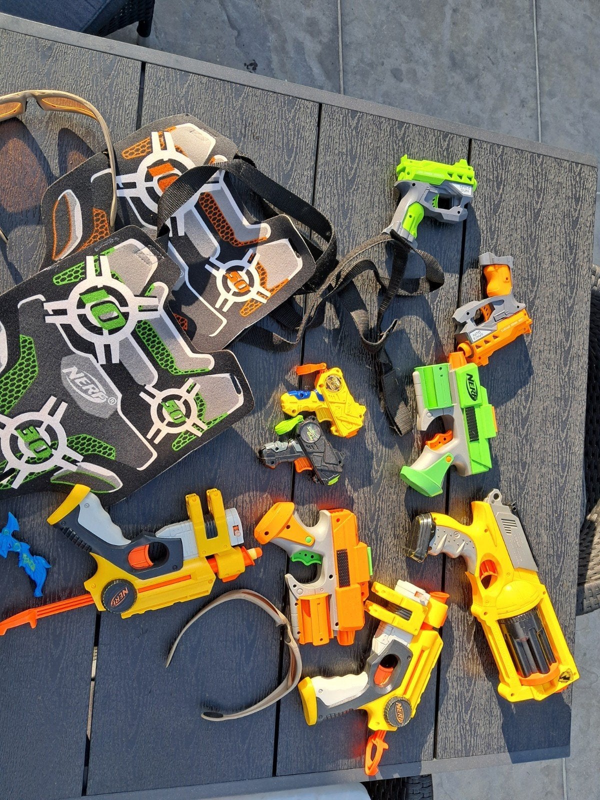 nerf geweren, Ophalen of Verzenden, Gebruikt