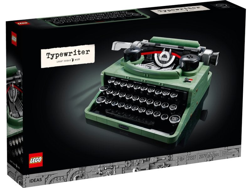21327 LEGO Ideas: Typemachine - Nieuw in doos!!, Kinderen en Baby's, Speelgoed | Duplo en Lego, Lego, Nieuw, Ophalen of Verzenden