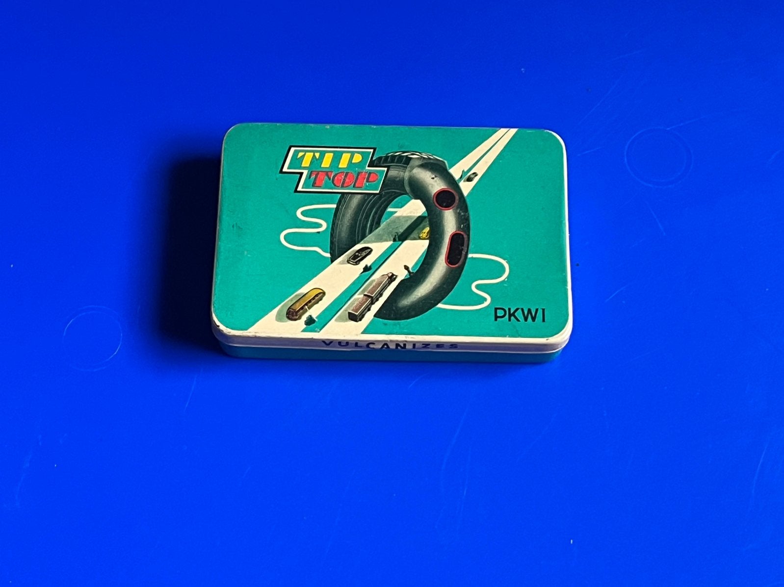 Vintage Rema Tip Top banden reparatie blikje, Ophalen of Verzenden, Zo goed als nieuw