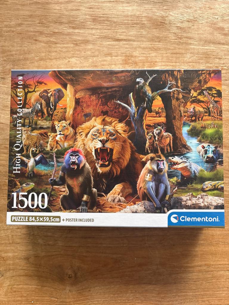 Clementoni High Quality Collection Puzzel 1500 stukjes, Ophalen of Verzenden, 500 t/m 1500 stukjes, Zo goed als nieuw, Legpuzzel