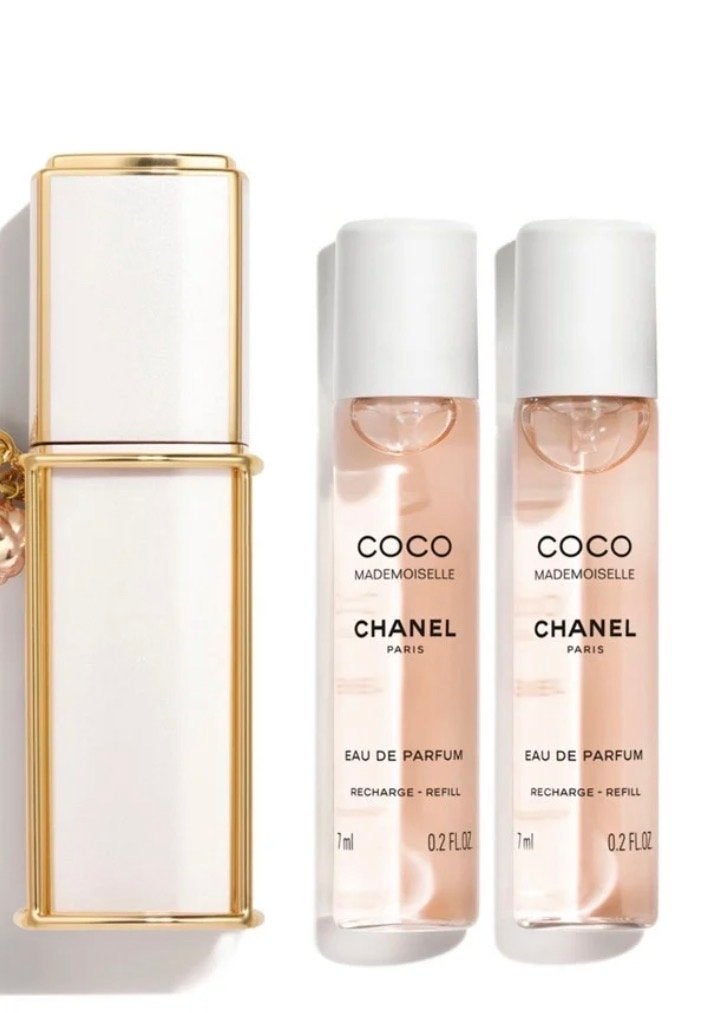 Gezocht: Chanel Coco Mademoiselle Reisformaat Houder 7 ml, Sieraden, Tassen en Uiterlijk, Ophalen of Verzenden, Gebruikt
