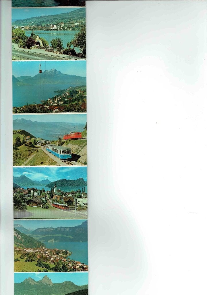 Zwitserland Boekje 20 x Vierwaldstattersee Luzern, Verzenden, 1980 tot heden, Ongelopen, Natuur