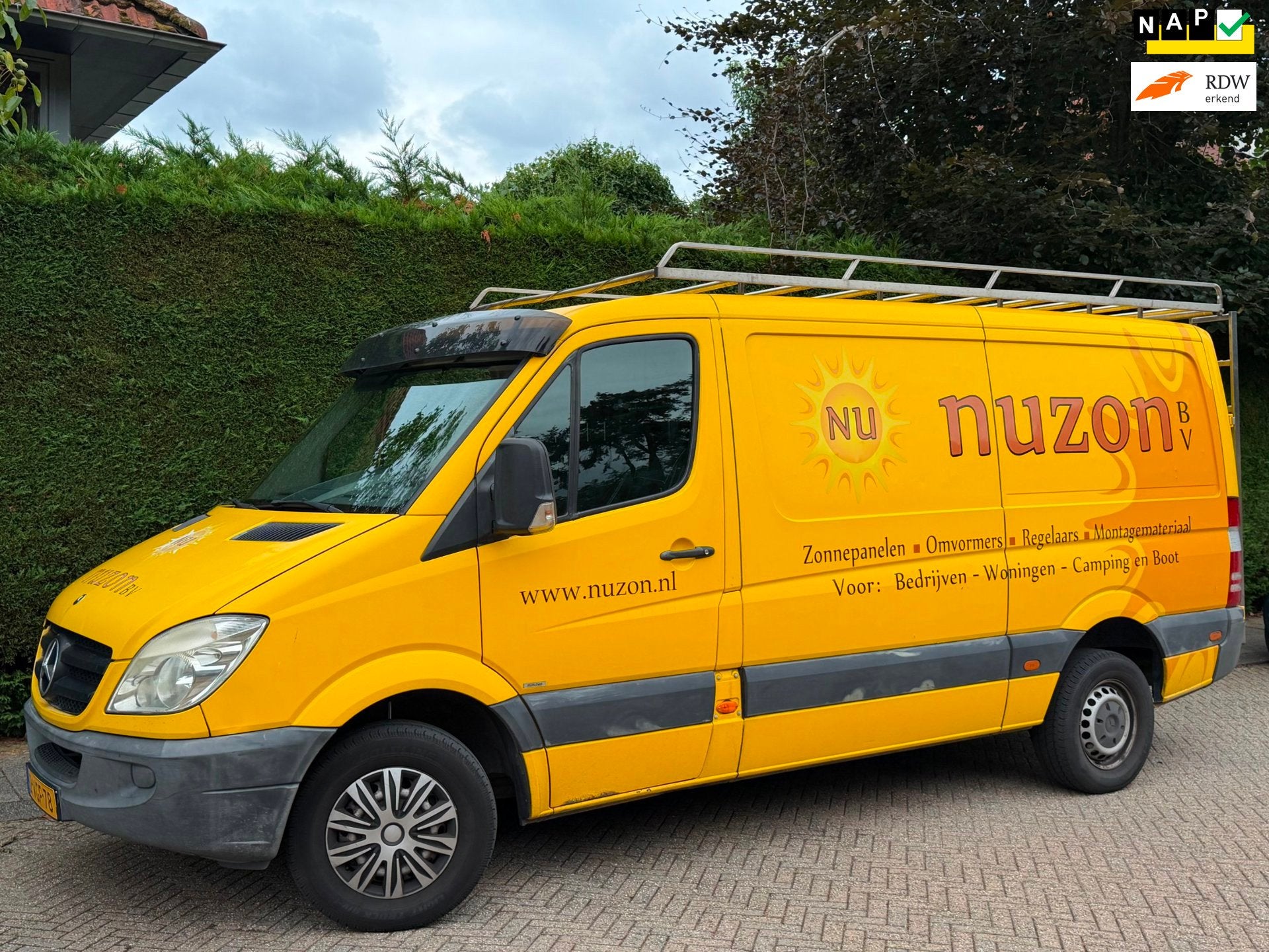 Mercedes-Benz Sprinter 315 2.2 CDI RIJDGOED/AUTOMAAT/AIRCO, Auto's, Automaat, Gebruikt, Zwart, 4 cilinders