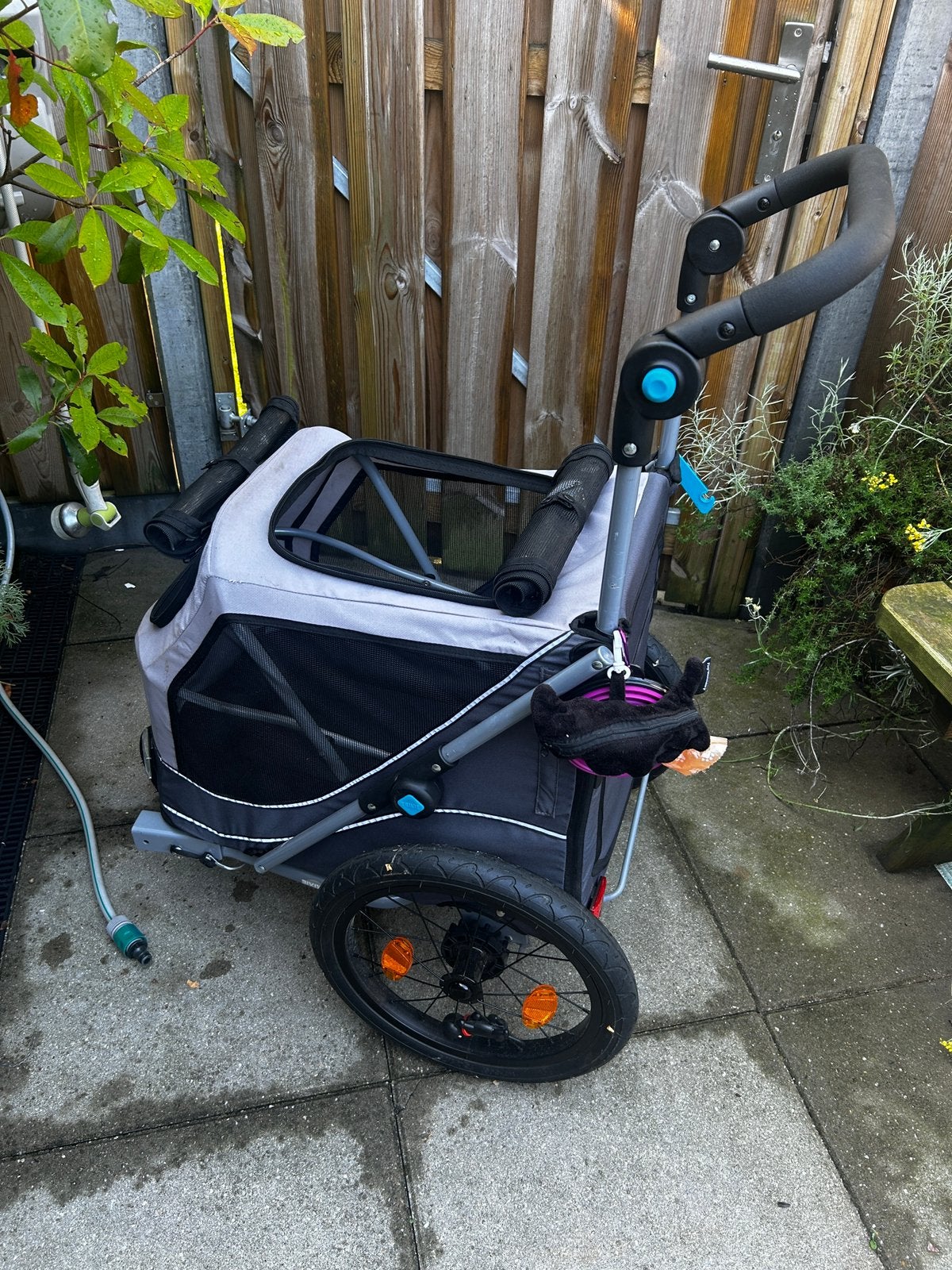 Trixie honden fietskar maat S, Dieren en Toebehoren, Honden-accessoires, Ophalen, Zo goed als nieuw