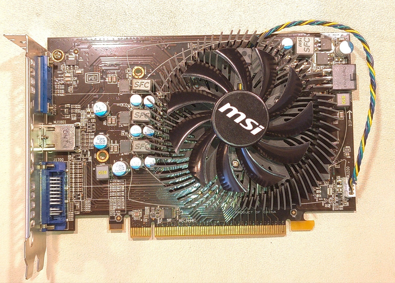 MSI Radeon R6770 MD1GD5 – 1GB GDDR5 – PCIe, Computers en Software, AMD, HDMI, Ophalen of Verzenden, PCI-Express 2.1