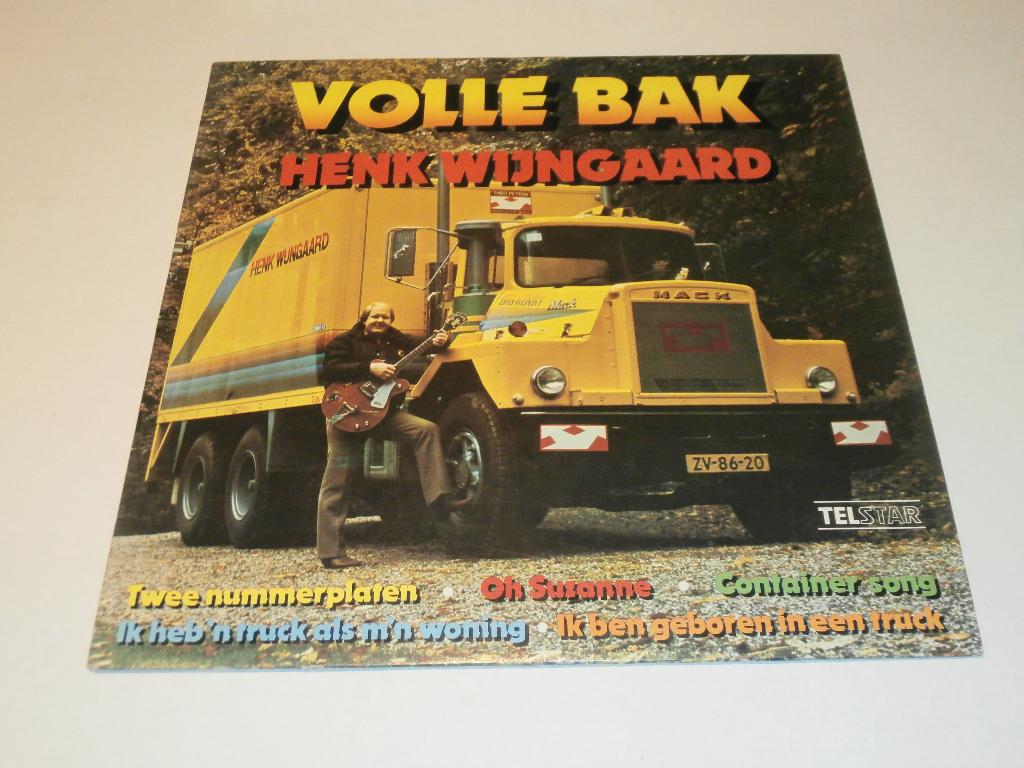 Henk Wijngaard, Telstar vinyl LP 21013, Verzenden, 1980 - 1989, Zo goed als nieuw, Levenslied of Smartlap