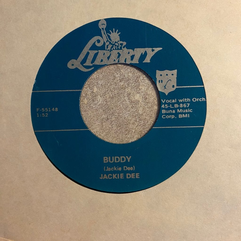 Rockabilly: Jackie Dee: Buddy re, Overige genres, 7 inch, Ophalen of Verzenden, Nieuw in verpakking