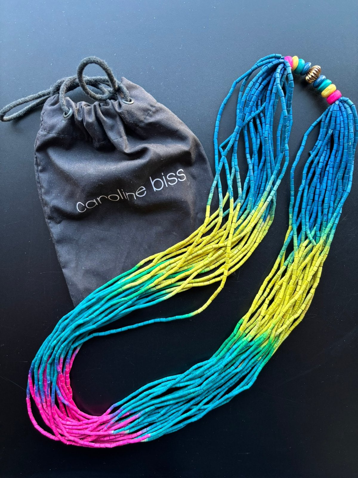 Ketting Caroline Biss, Sieraden, Tassen en Uiterlijk, Ophalen of Verzenden, Zo goed als nieuw, Overige materialen