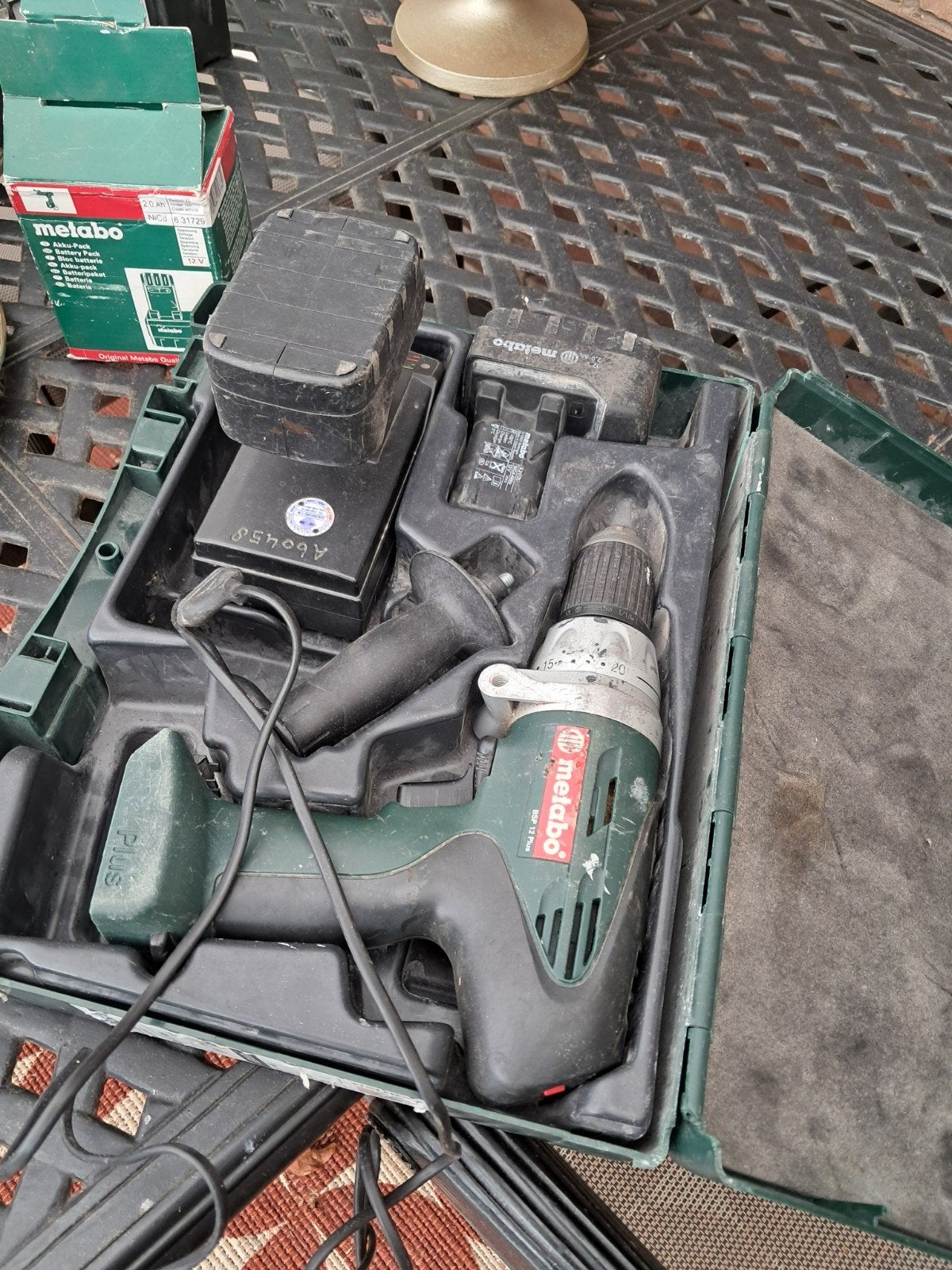 Metabo BSP 12 Plus Boormachine met nieuwe accu, Ophalen