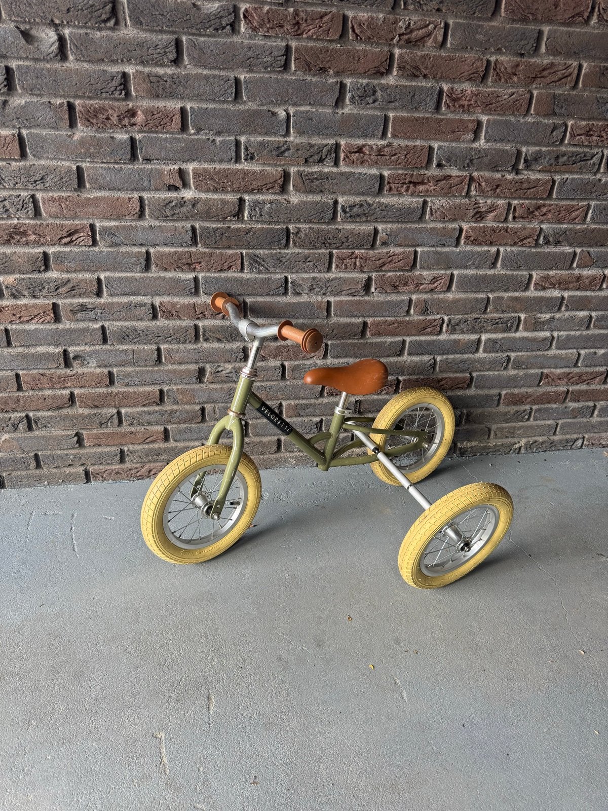 Veloretti Loopfiets Groen - Perfect voor de kleintjes!, Kinderen en Baby's, Speelgoed | Buiten | Voertuigen en Loopfietsen, Ophalen of Verzenden