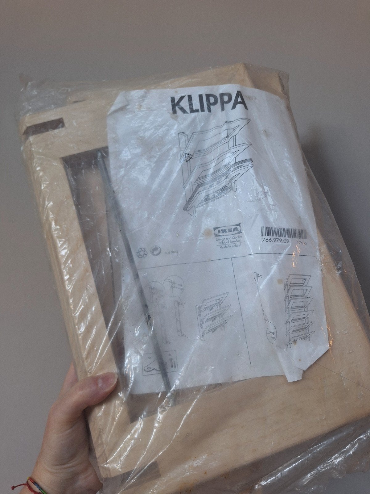 Ikea Vintage Klippa wandtijdschrifthouder, jaren '80-'90, Ophalen of Verzenden