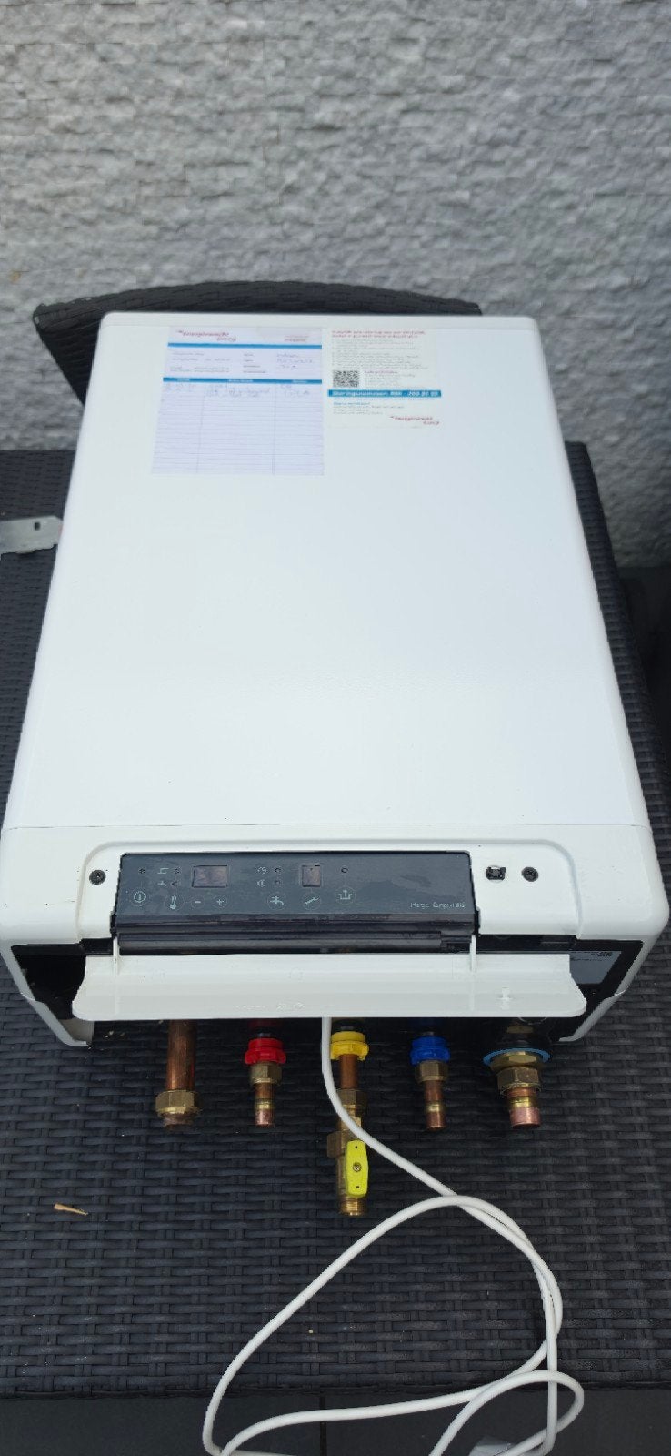 Intergas HRE 28/24 CV-ketel CW4 uit 2019, Ophalen, 30 tot 80 cm, Gebruikt, Hoog rendement (Hr)
