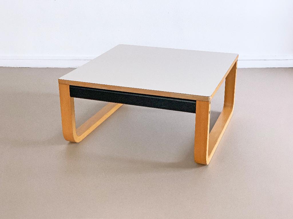 Vintage tafel bijzettafel salontafel Mondial retro, Huis en Inrichting, Tafels | Bijzettafels, Gebruikt, Vierkant, 45 tot 60 cm
