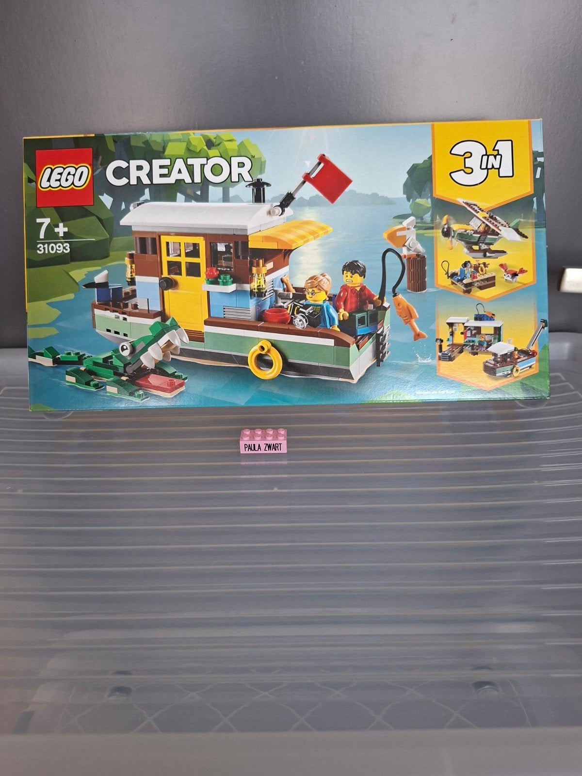 LEGO Creator 3-in-1 Woonboot Avontuur 31093 Nieuw, Ophalen of Verzenden
