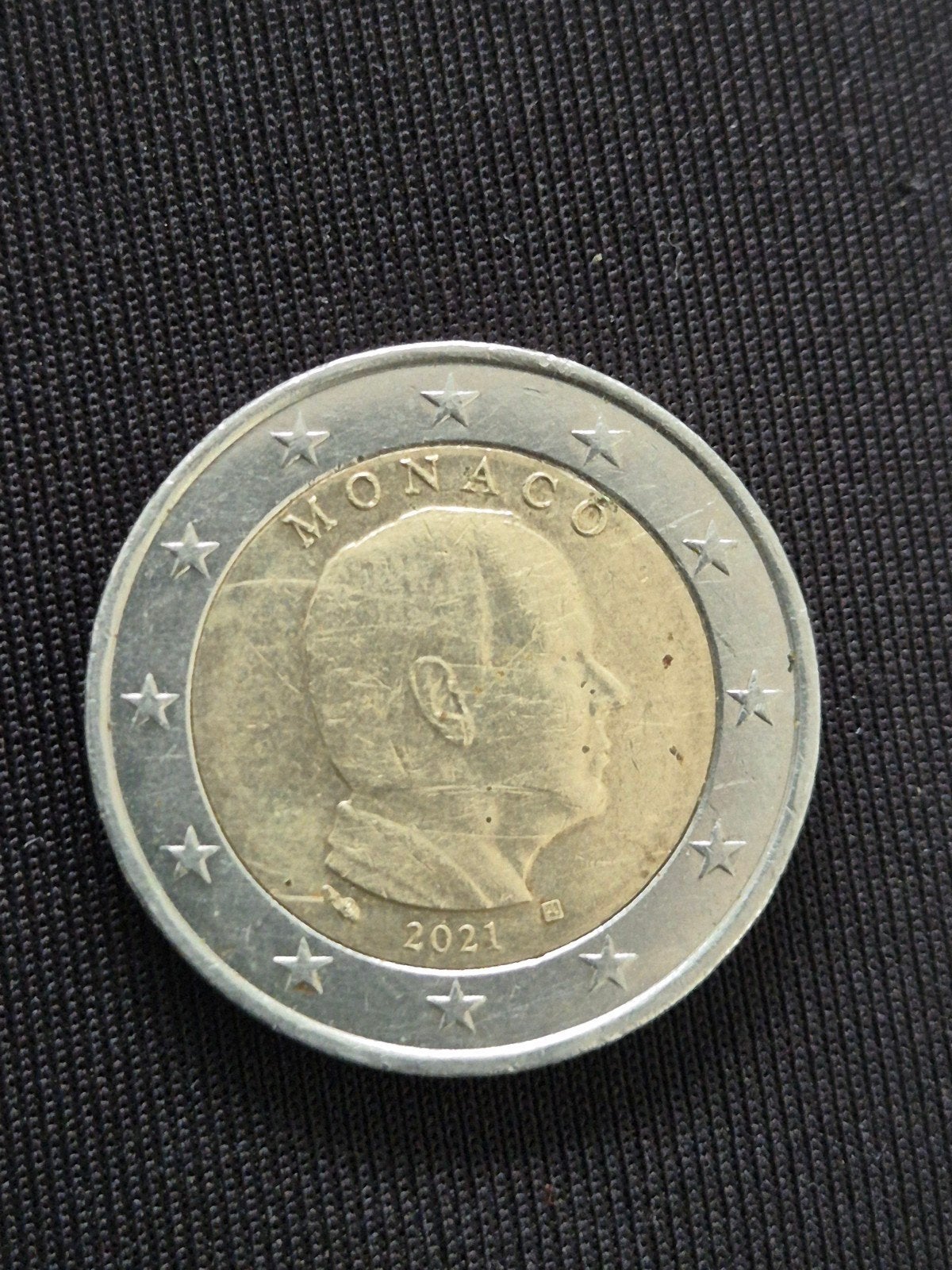 Monaco €2, Postzegels en Munten, Munten | Europa | Euromunten, Ophalen of Verzenden, Monaco, 2 euro