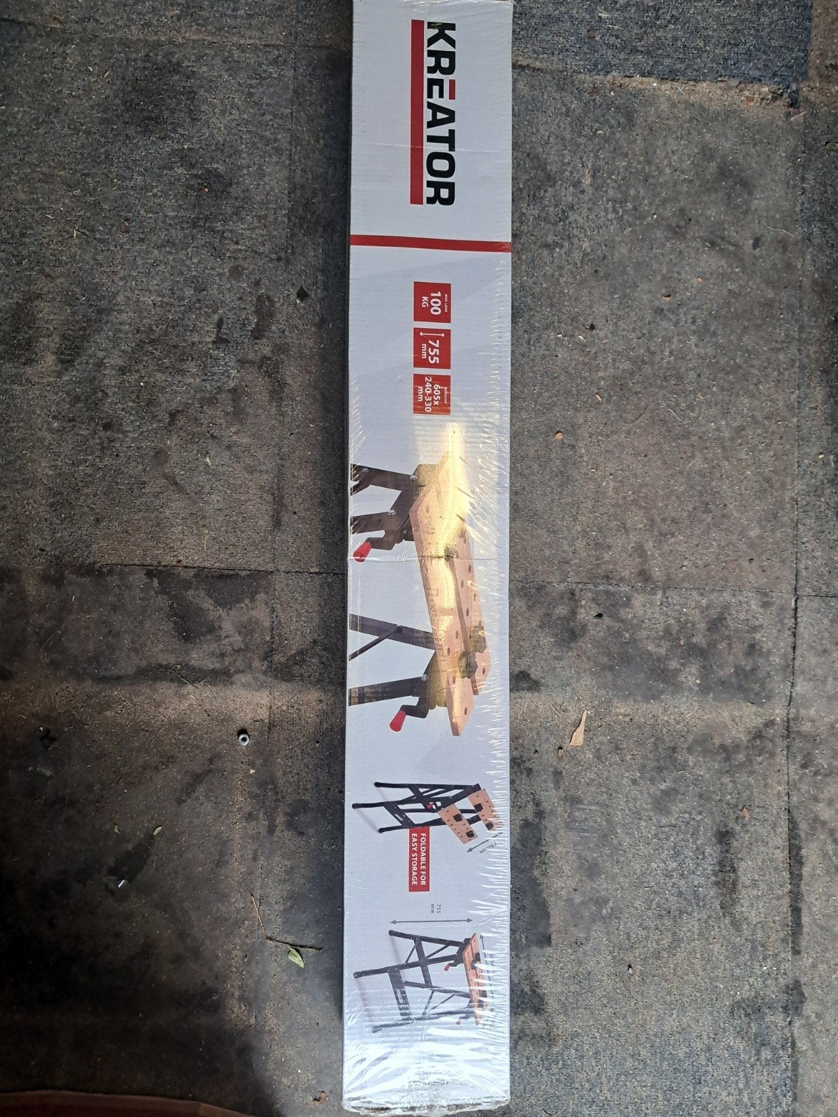 Kreator Werktafel - Nieuw en Inklapbaar, Doe-het-zelf en Verbouw, Werkbanken, Ophalen of Verzenden
