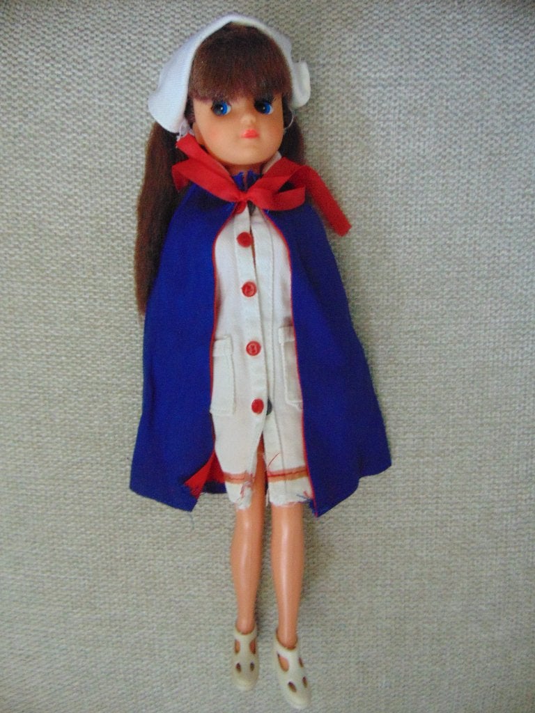 Fleur verpleegster pop, Verzamelen, Poppen, Ophalen of Verzenden, Gebruikt, Pop